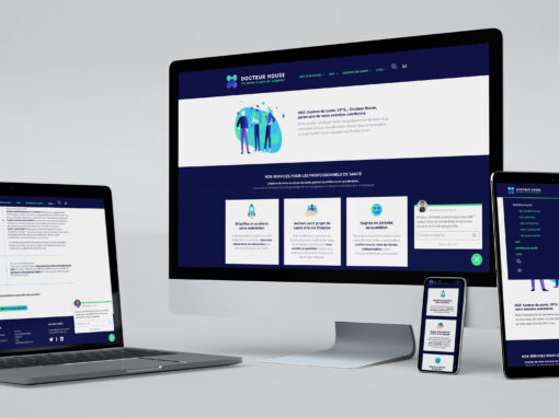 DOCTEUR HOUSE<br>Developpement web