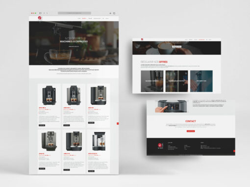 ACTION CAFE<br>Developpement web