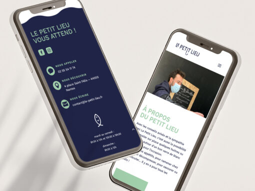 LE PETIT LIEU<br>Developpement web